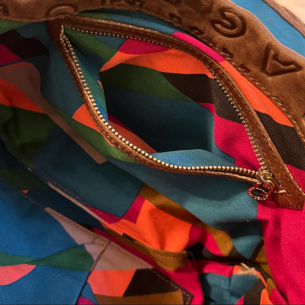 Marc Jacobs Brown Embossed Leather Shoulder Bag - Picture 14 of 16